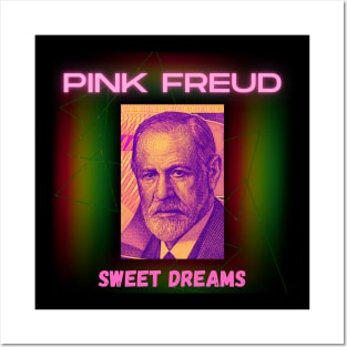 Pink Freud, sweet dreams Posters and Art